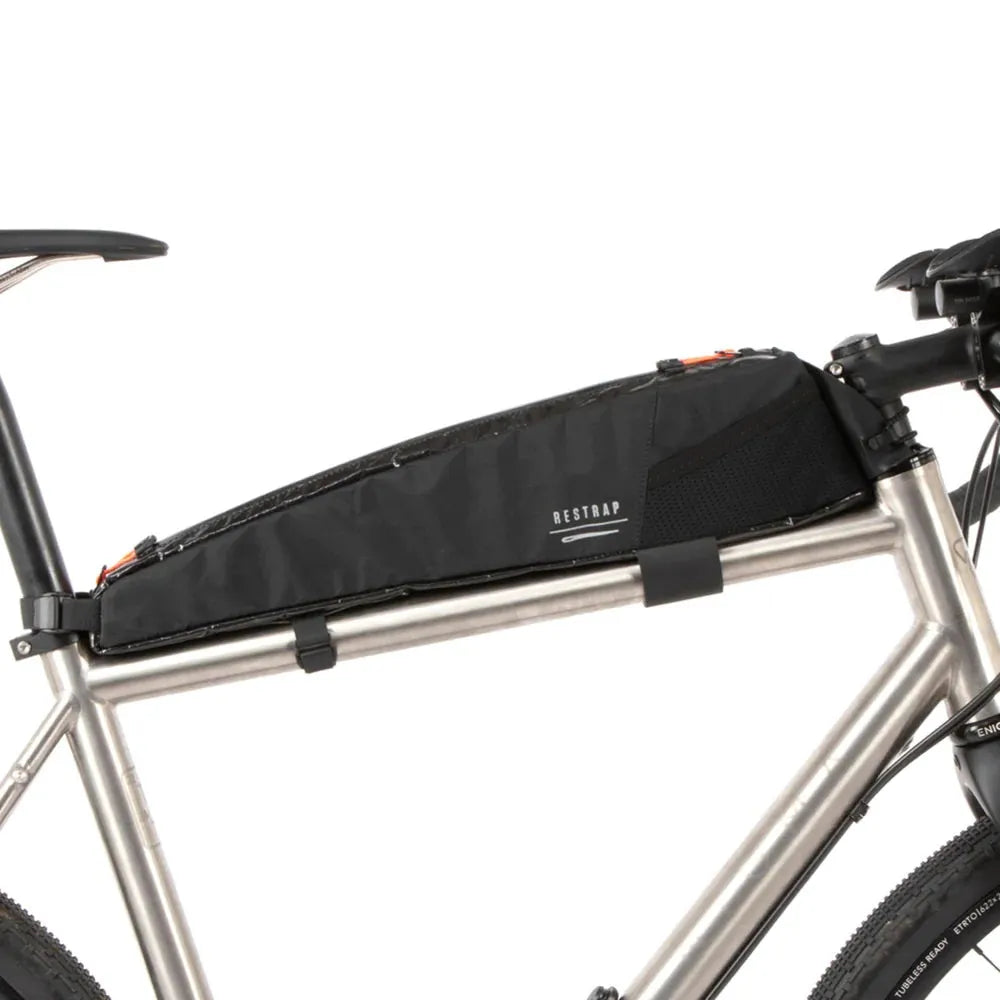 Restrap Large Race Top Tube Bag - Black