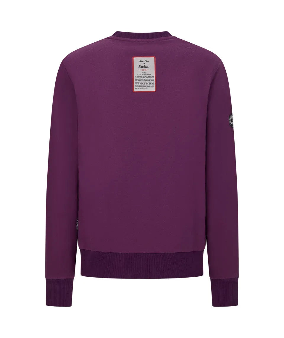SANTINI Eroica Valle Sweatshirt - Bordeaux