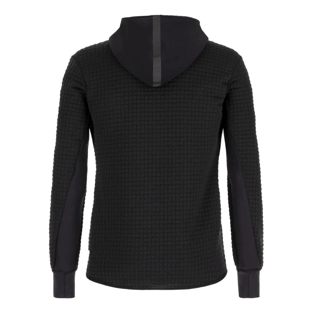 SANTINI GROOVE Polartec PowerAir hoodie UCI Official - Black