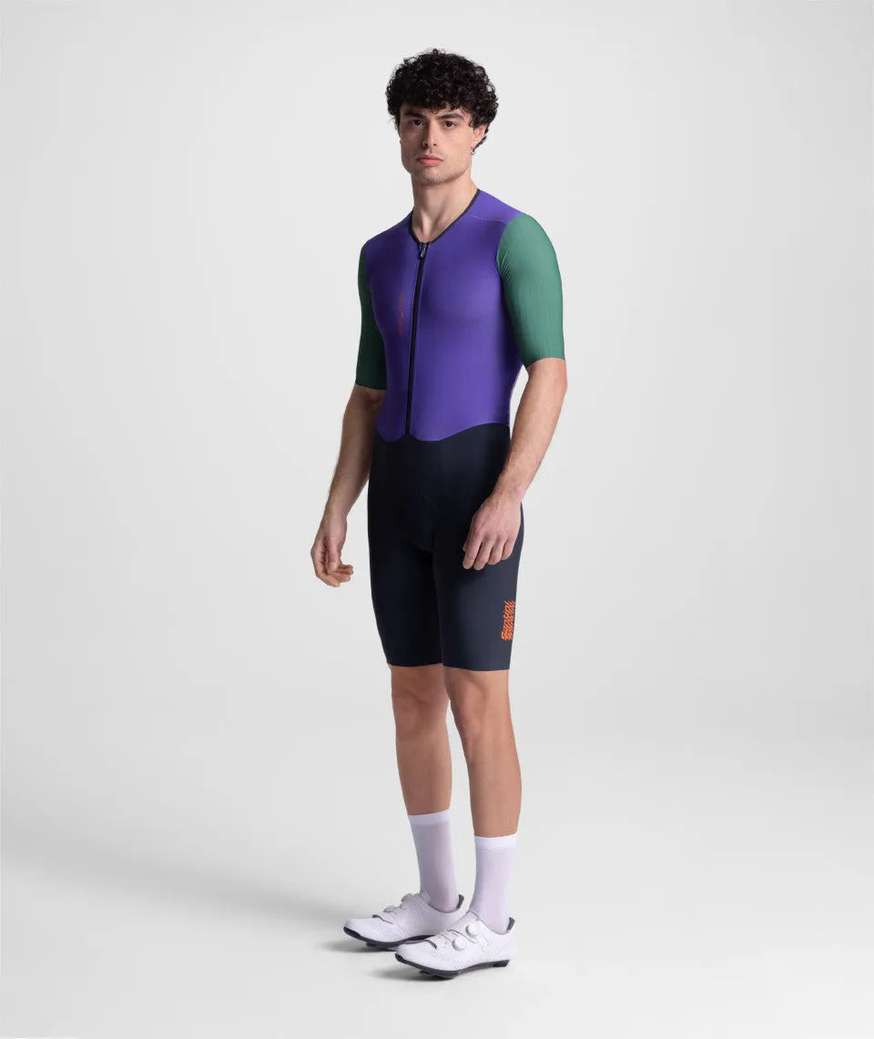 SANTINI Madss V5 Aerosuit - Asfalt To Grey