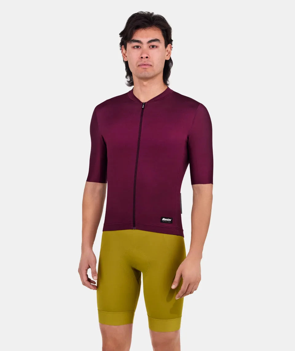 SANTINI Ready To Ride Unisex Jersey - Burgundy
