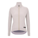 SANTINI Windproof Women Single Colour Jacket - Capuccino