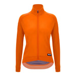 SANTINI Windproof Women Single Colour Jacket - Orange