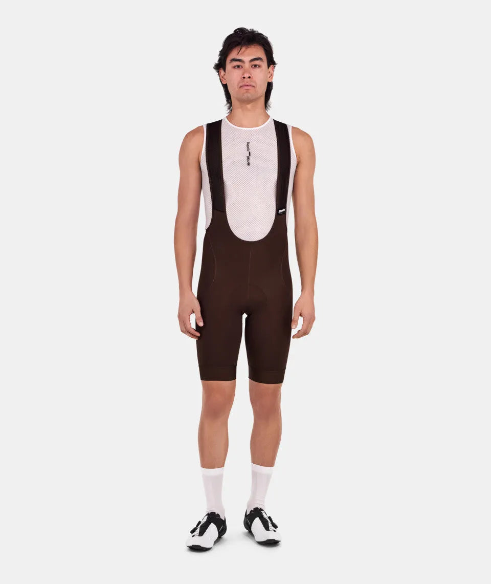 SANTINI Ready To Ride Bib Shorts - Chocolate