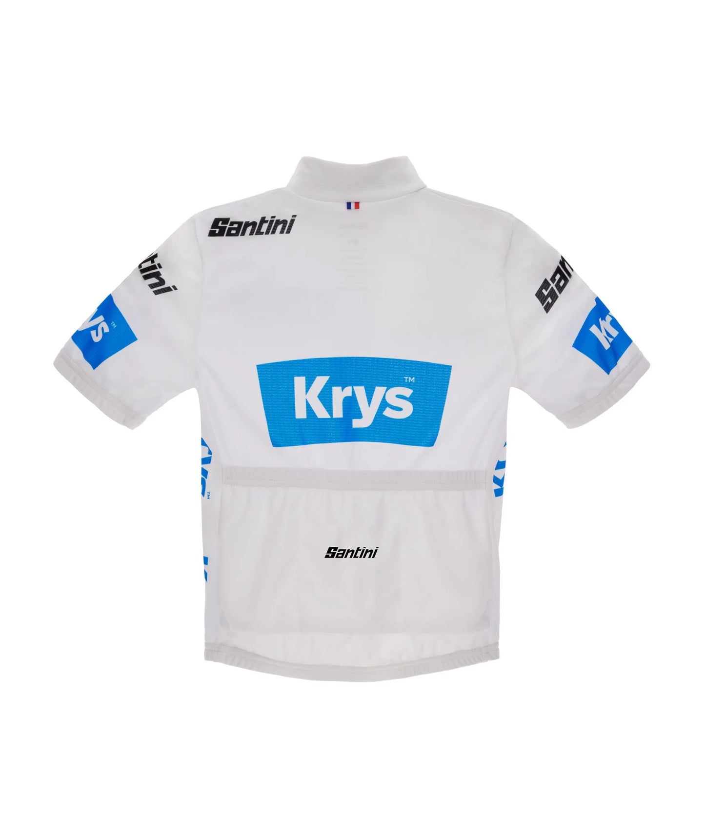SANTINI Tour De France Kid Leader Jersey - White