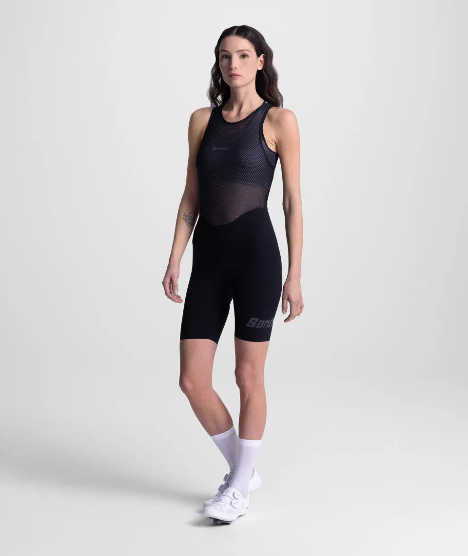 SANTINI Unico Edge Women Bib Short - Black