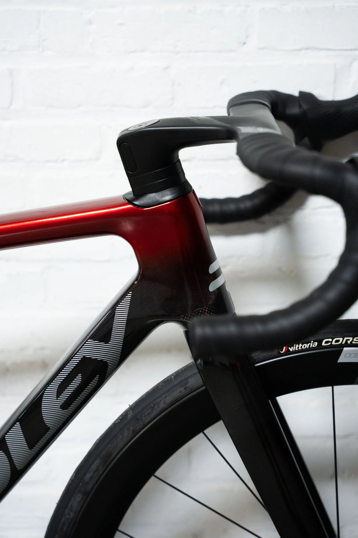 RIDLEY Falcn Road Bike - Black/White/Red SBIFALRID178