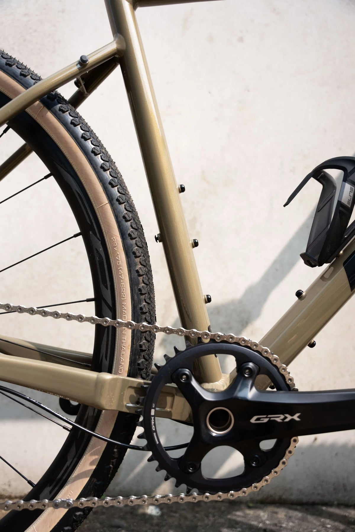 RIDLEY Kanzo Adventure Alu Gravel Bike - Bronze Green/Black SBIKAVRID136