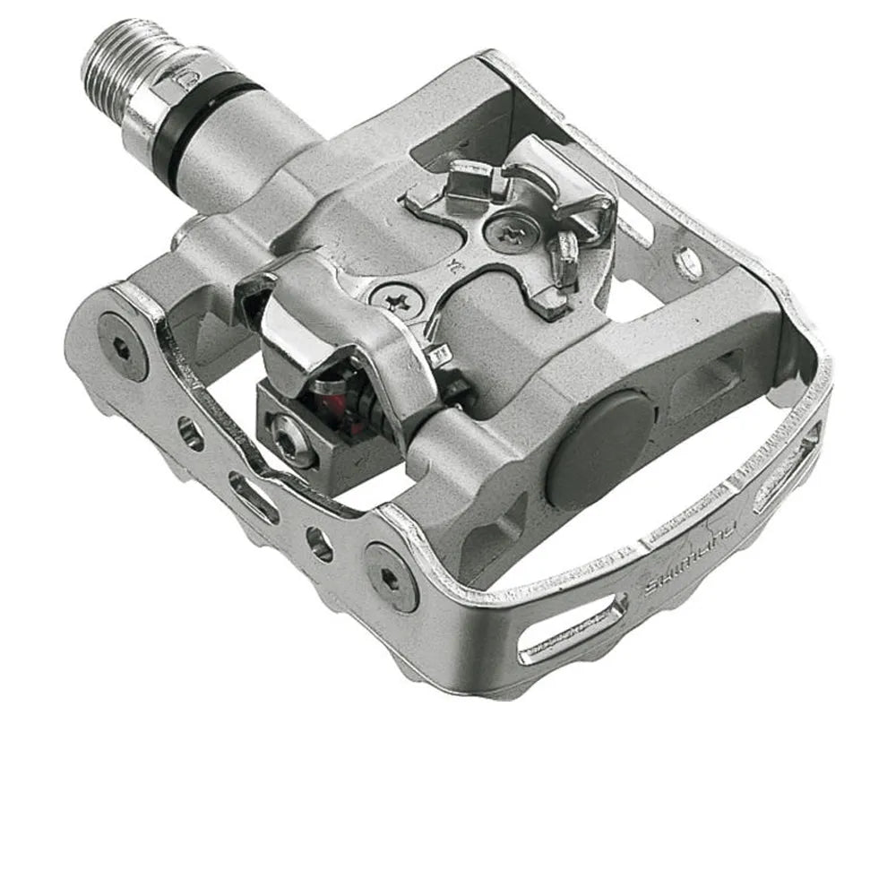 SHIMANO M324 SPD DUAL MTB PEDALS - SILVER