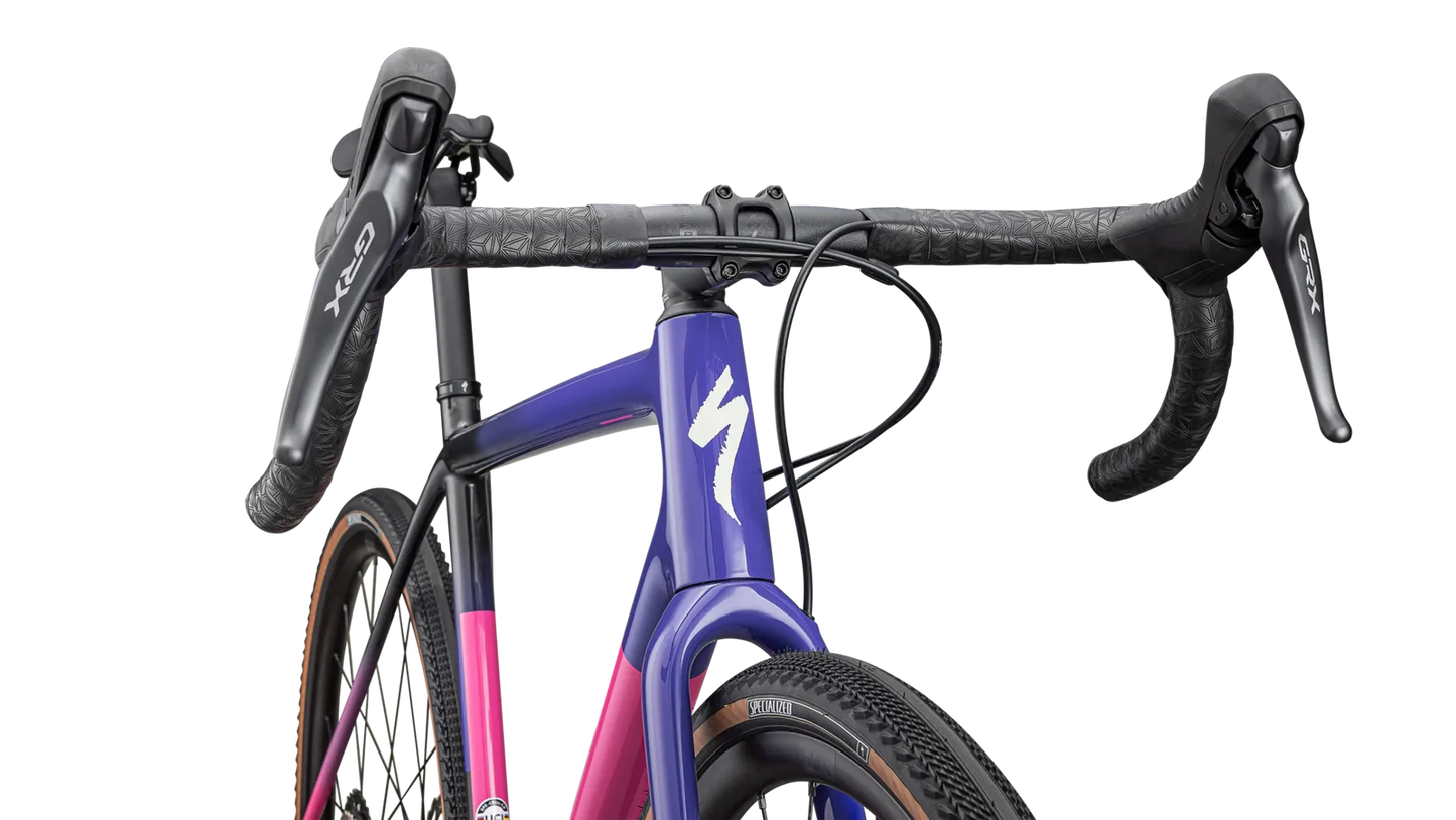 SPECIALIZED Crux Comp - Shimano GRX - Gloss Carbon / Purple Haze / Rebel Pink / Birch