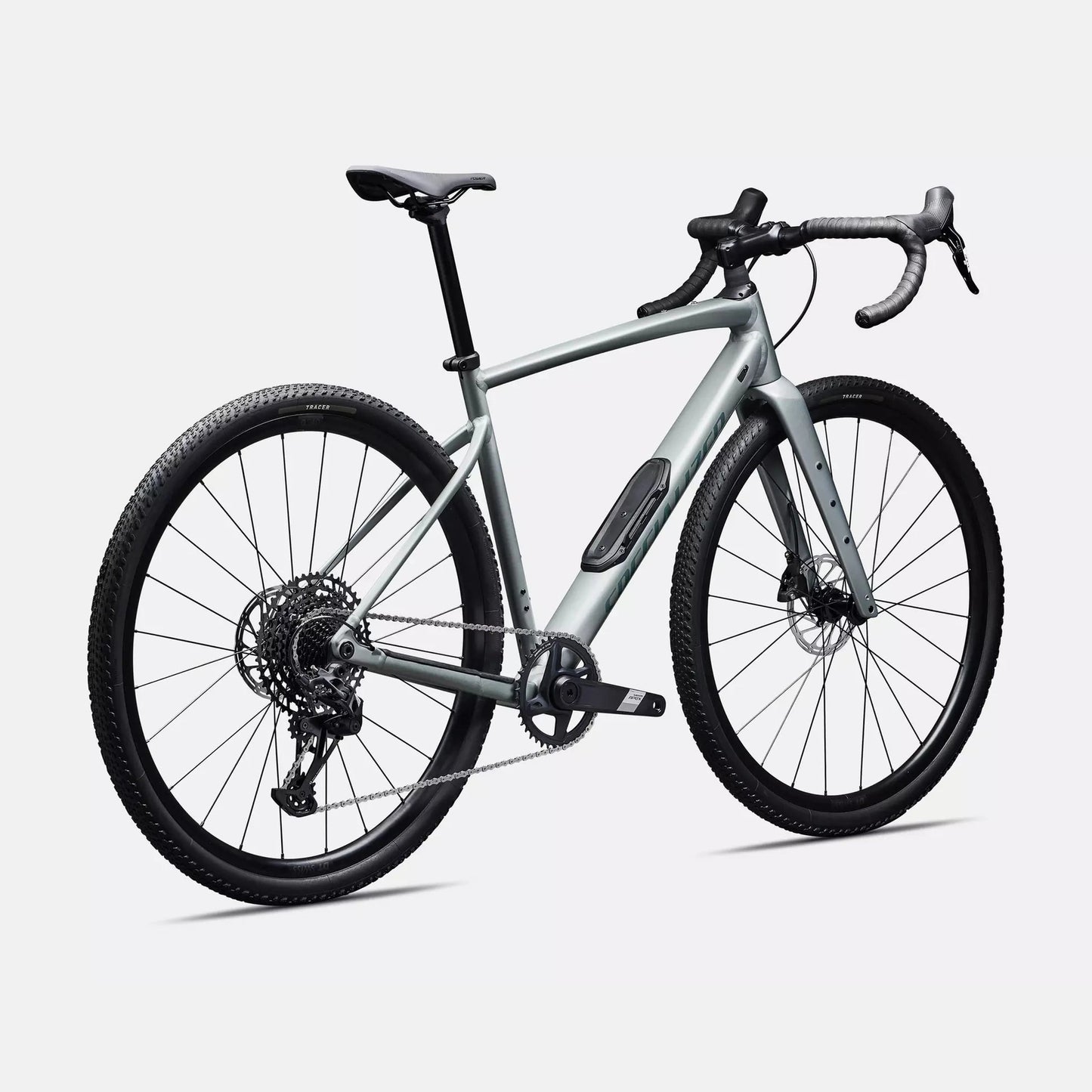 SPECIALIZED Diverge 4 Comp Alloy Complete Gravel Bike SRAM Apex - Satin Shadow Silver / Fjord Metallic