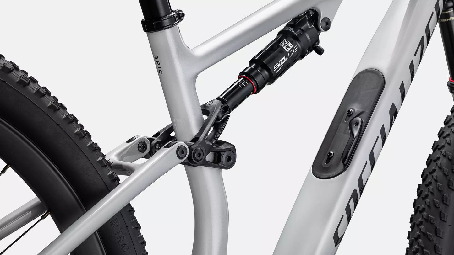 SPECIALIZED Epic 8 Expert 2026 Shimano GX Eagle AXS Mountain Bike - Gloss Dolomite Metallic / Obsidian