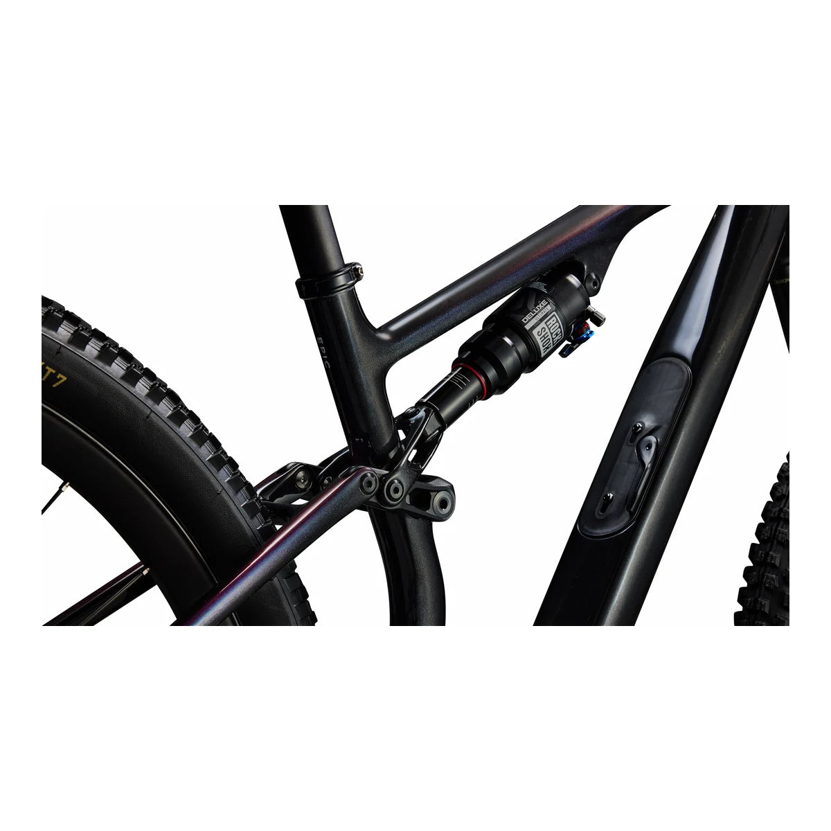 SPECIALIZED S-Works Epic 8 EVO 2026 SRAM XX SL AXS Complete MTB - Gloss Carbon / Green To Purple Viavi Fade / Brushed Liquid Metal