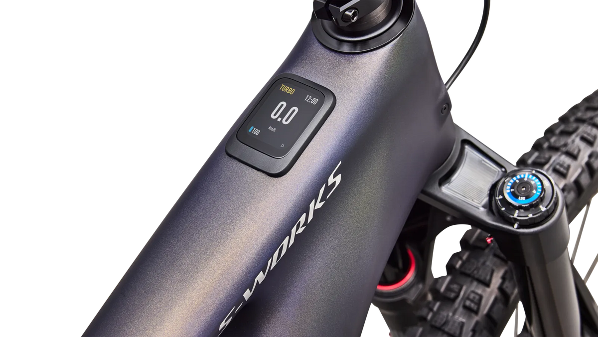 SPECIALIZED S-Works Turbo Levo 4 MTB Ebike - Satin Blue Tint / Chrome