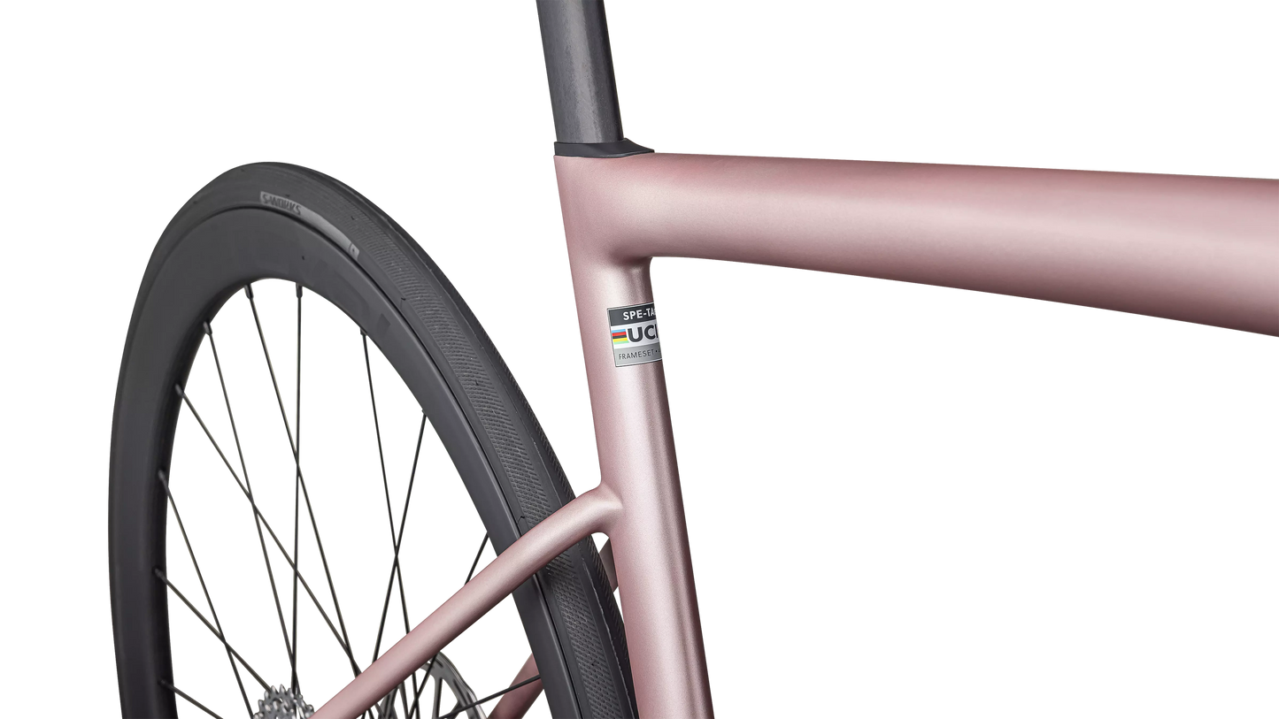 SPECIALIZED TARMAC SL8 Expert 2025 SRAM Rival AXS Road Bike - Satin Champagne / Black Pearl