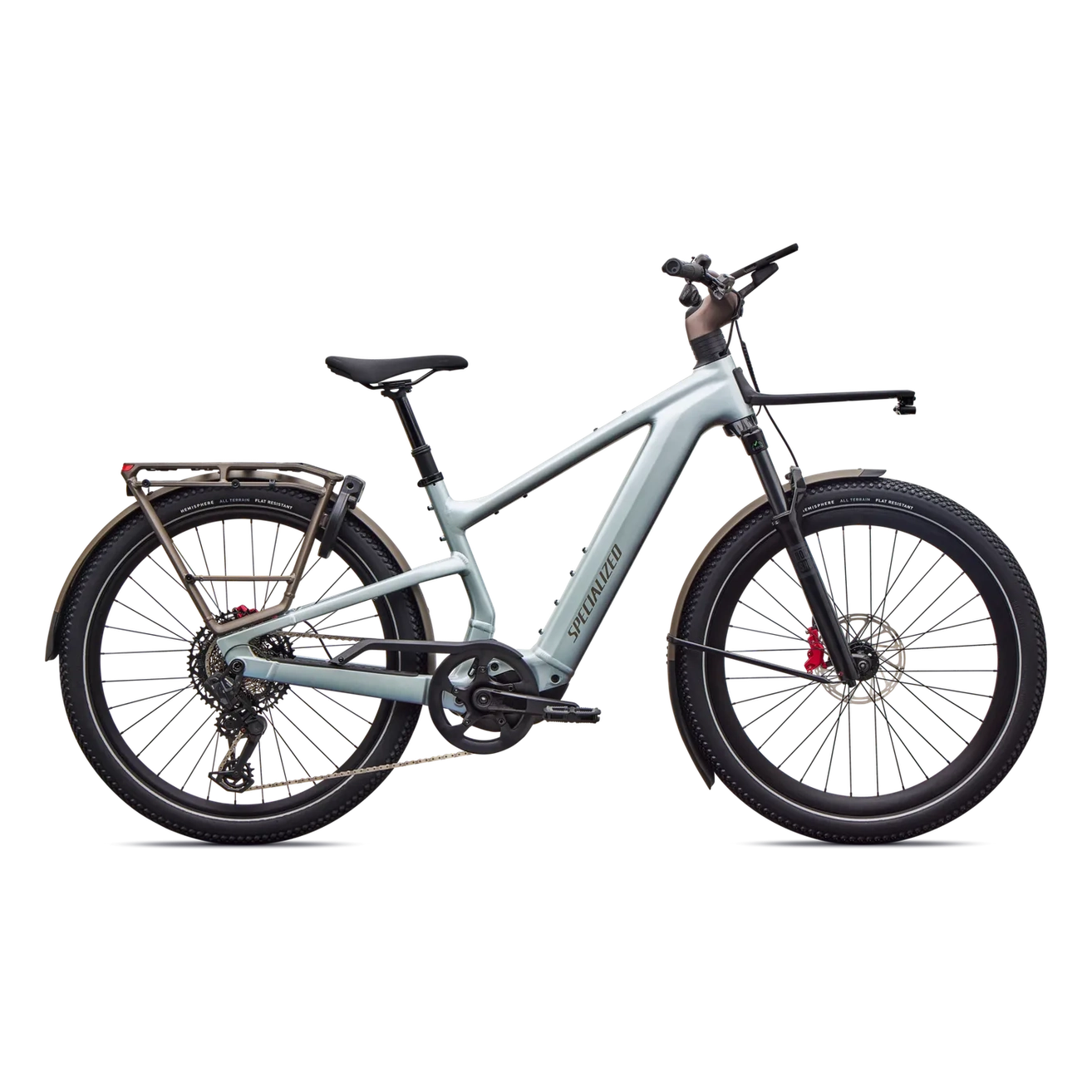 SPECIALIZED Turbo Vado 3 EVO 6.0 E-Bike - GLOSS AGAVE GREY / BLACK PEARL