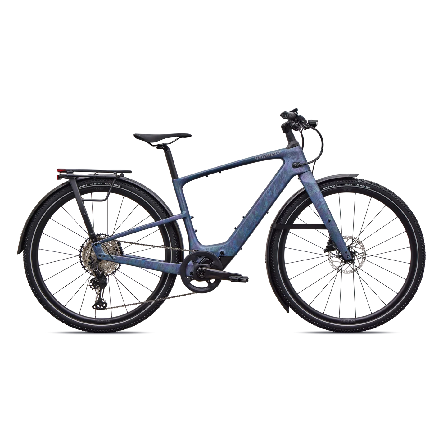 SPECIALIZED Turbo Vado SL 2 6.0 EQ Carbon E-Bike - SATIN GREY BLUE / DESERT METALLIC