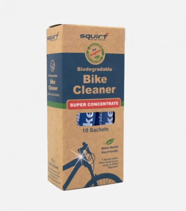 SQUIRT Bike Cleaner Degreaser 30ml Box of 10 - Clear