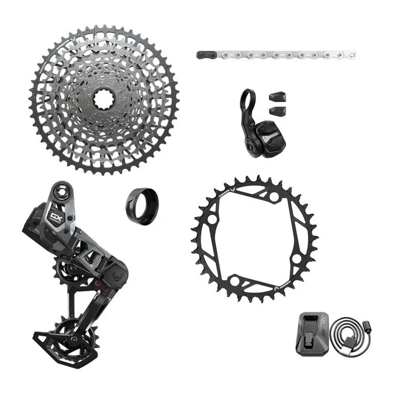 SRAM EAGLE AXS GX TTYPE E MTB 104BCD No Crankset - Silver