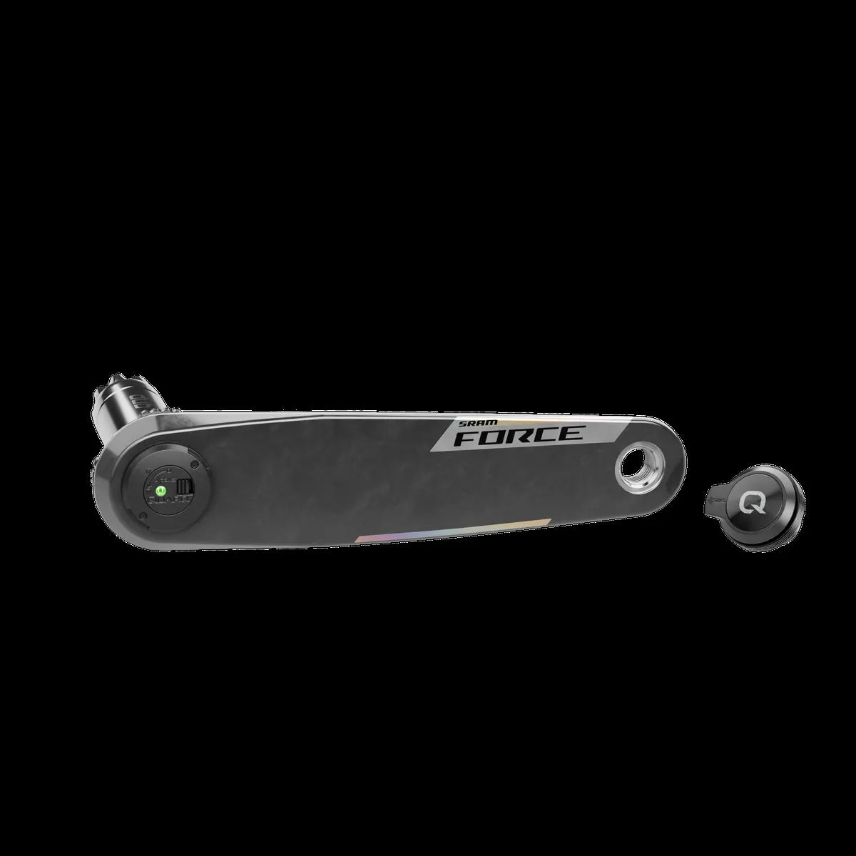 SRAM Force E1 Wide Left Arm Powermeter XPLR DUB Wide - Black