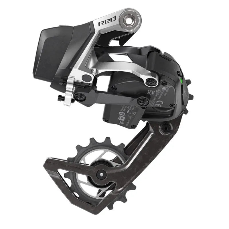 SRAM RED E1 AXS Rear Derailleur 2x12 36T - Black/Silver Battery not included