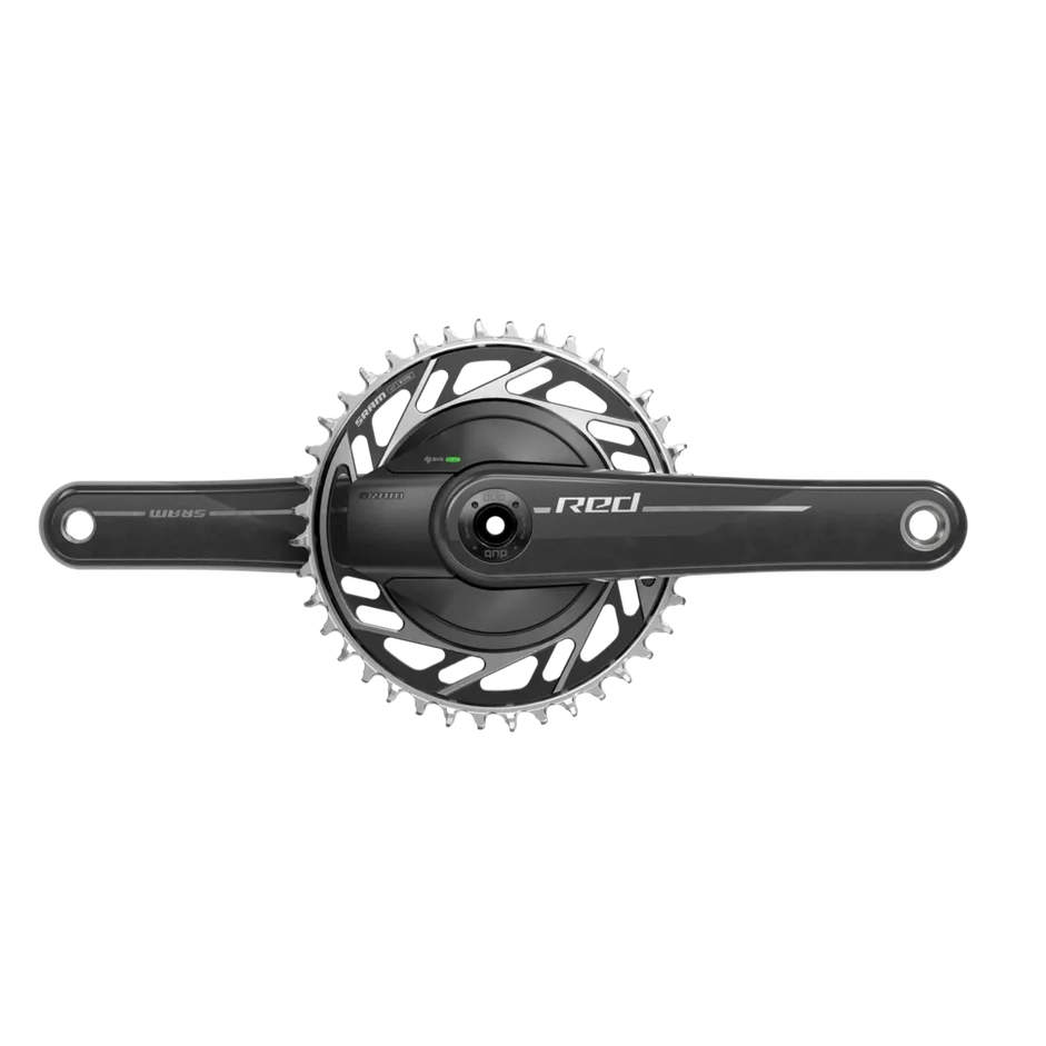 SRAM RED XPLR E1 1X AXS DUB Wide Power Meter Crankset - Black