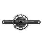 SRAM RED XPLR E1 1X AXS DUB Wide Power Meter Crankset - Black