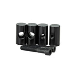 SRM Origin Carbon Look Crank Compression Couplings - Carbon Black
