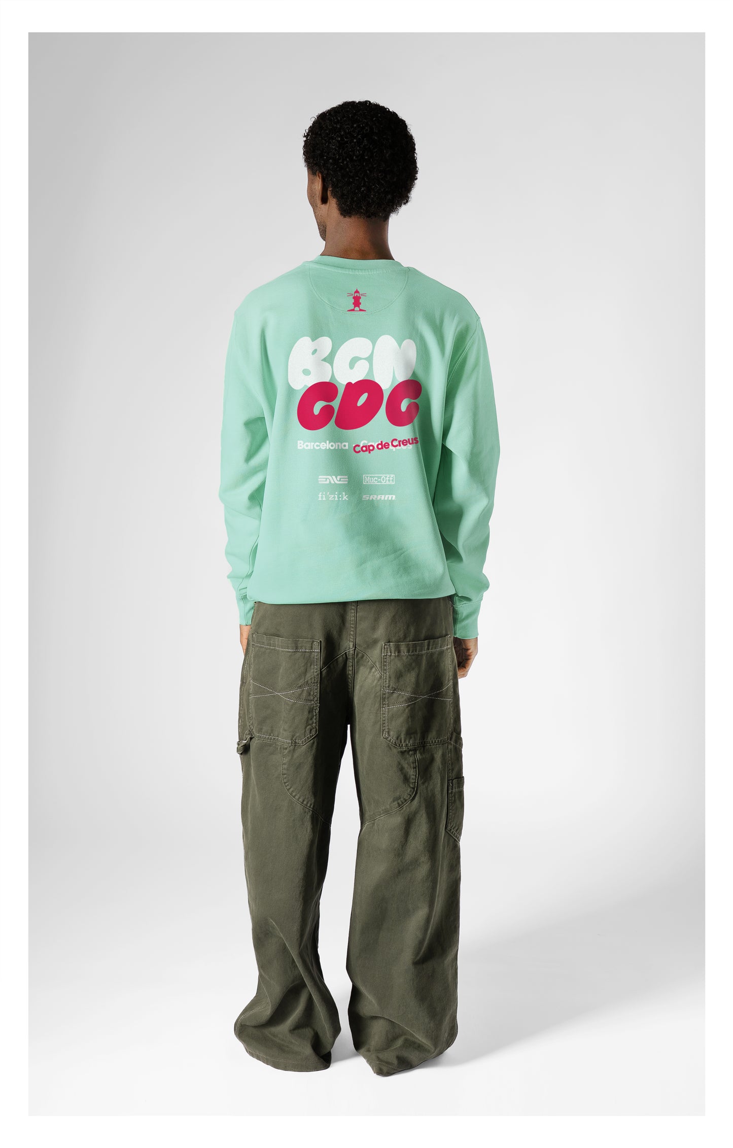 VELODROM BCN CDC Felpa - Ocean Blue Mist