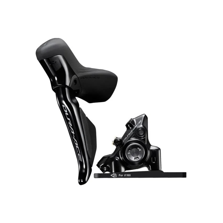 hydraulik fahrradsattel SHIMANO Dura Ace 9270 Hydraulic Disc 2x12 speed Shift Brake Set - Black