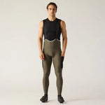 VELOCIO Luxe Thermal Bib Tight - Black Olive