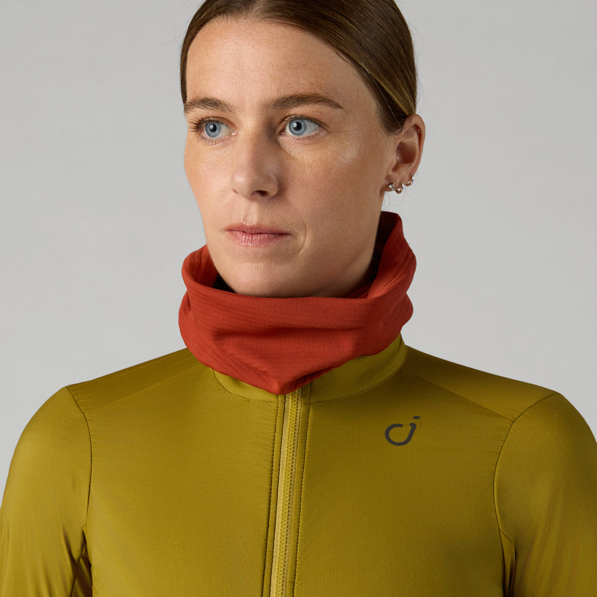 VELOCIO Luxe Thermal Collar - Red Ochre