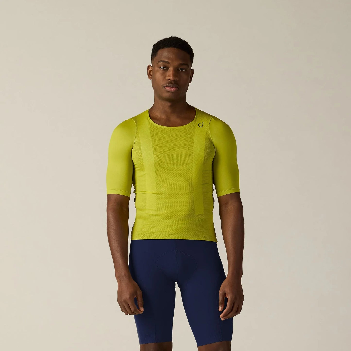 VELOCIO Luxe Ultralight Zipperless Jersey - Bright Chartreuse