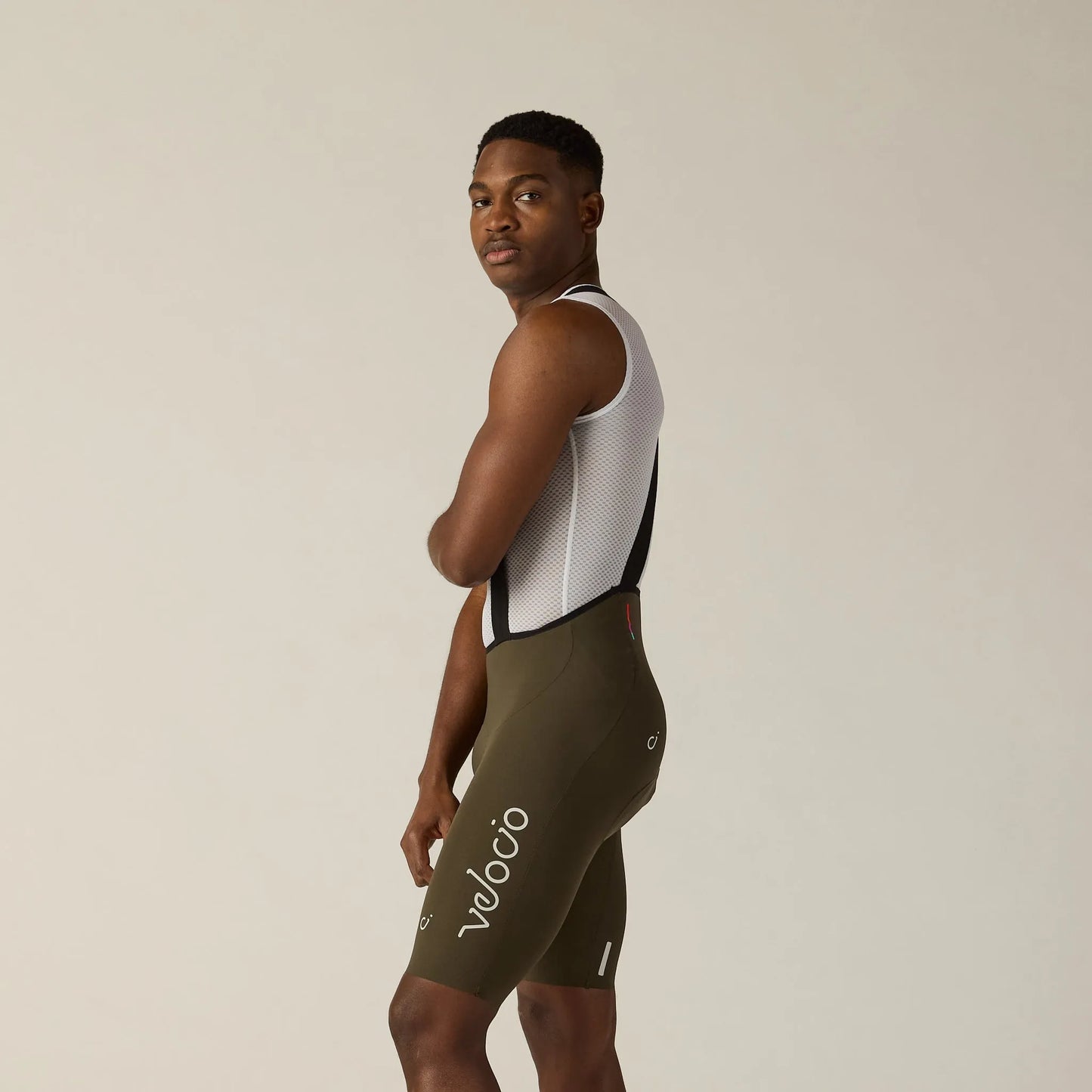 VELOCIO Men's CONCEPT Bib Short - Black Olive