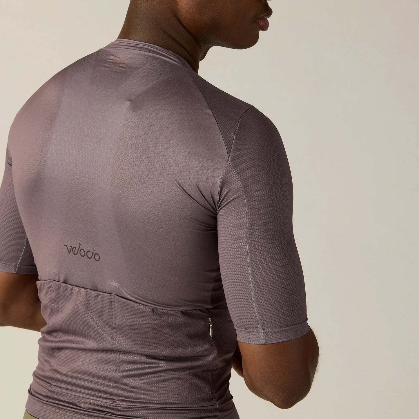 VELOCIO Men's LUXE Ultralight Jersey - Plum Truffle