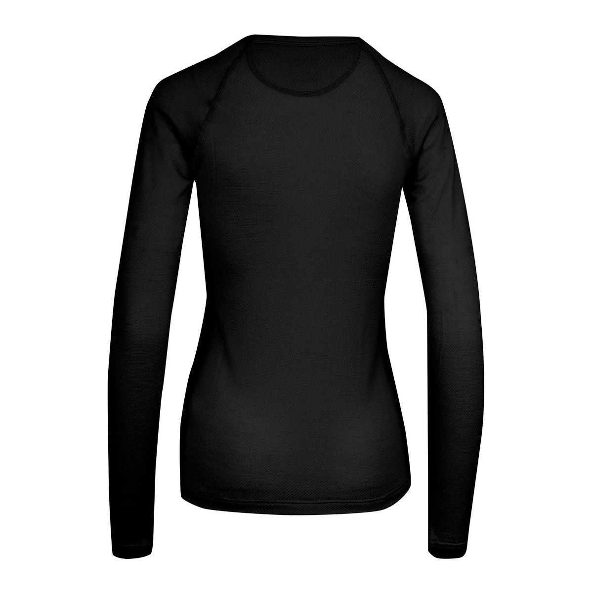 VELOCIO Women Merino Mesh Long Sleeve Base Layer - Black