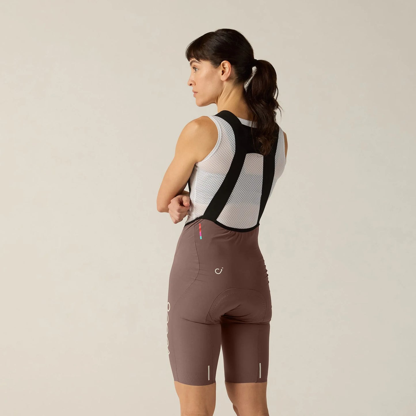 VELOCIO Women's CONCEPT Bib Short - Plum Truffle