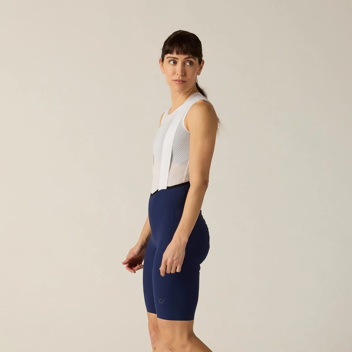 VELOCIO Women's LUXE Ultralight Bib Short - Navy