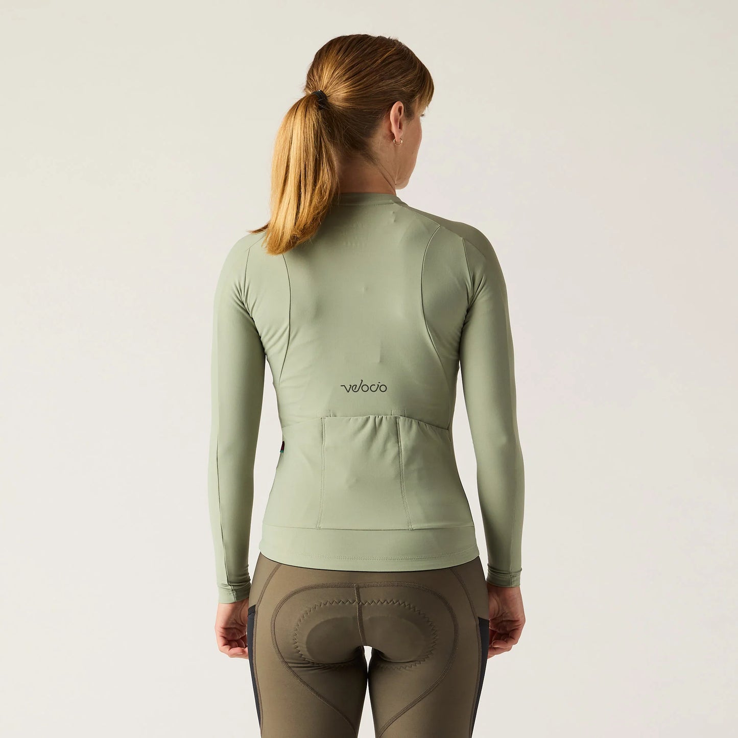 VELOCIO Women's One Long Sleeve Jersey - Lily Pad