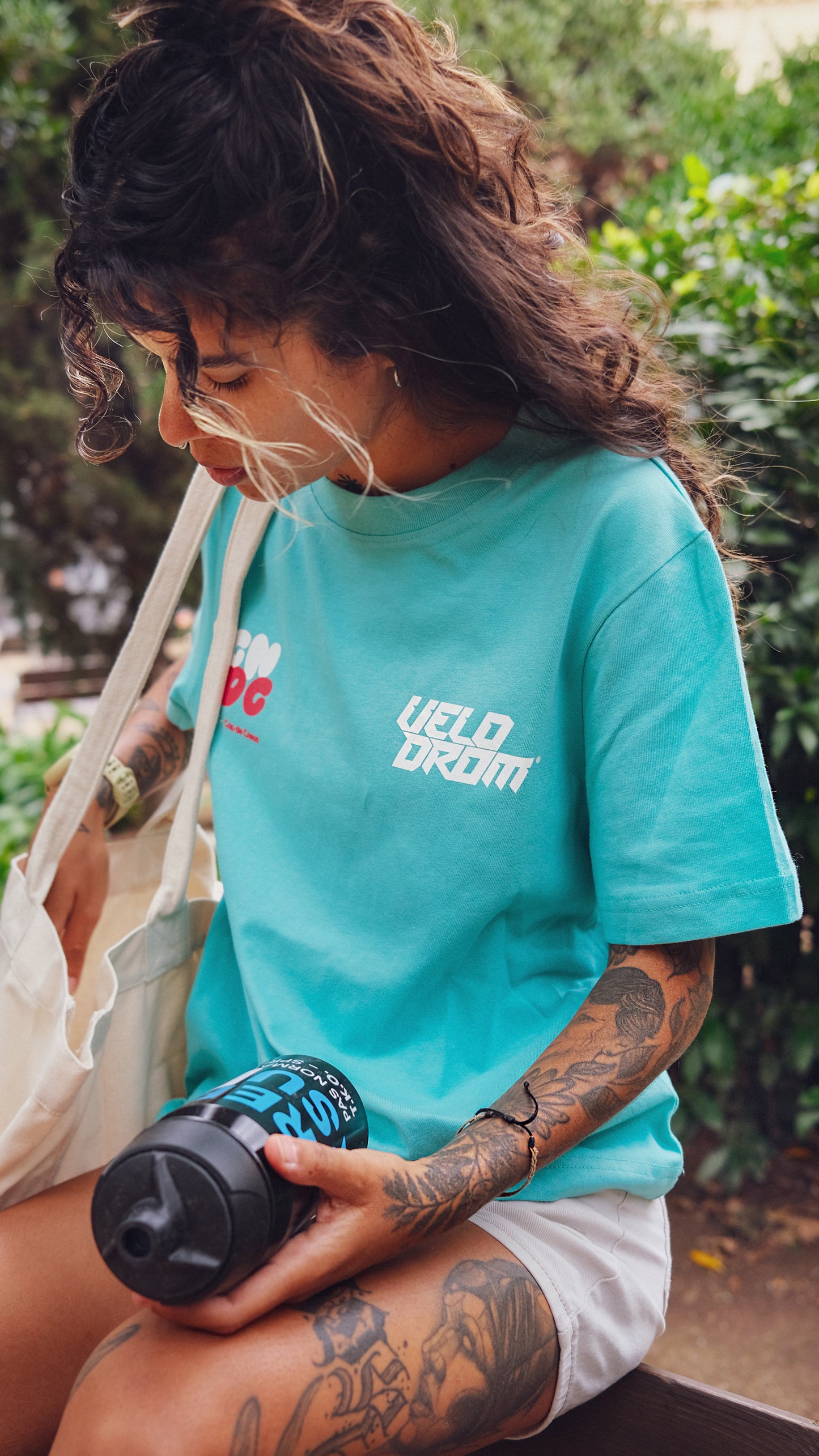 VELODROM BCN CDC Tshirt - Ocean Blue Mist