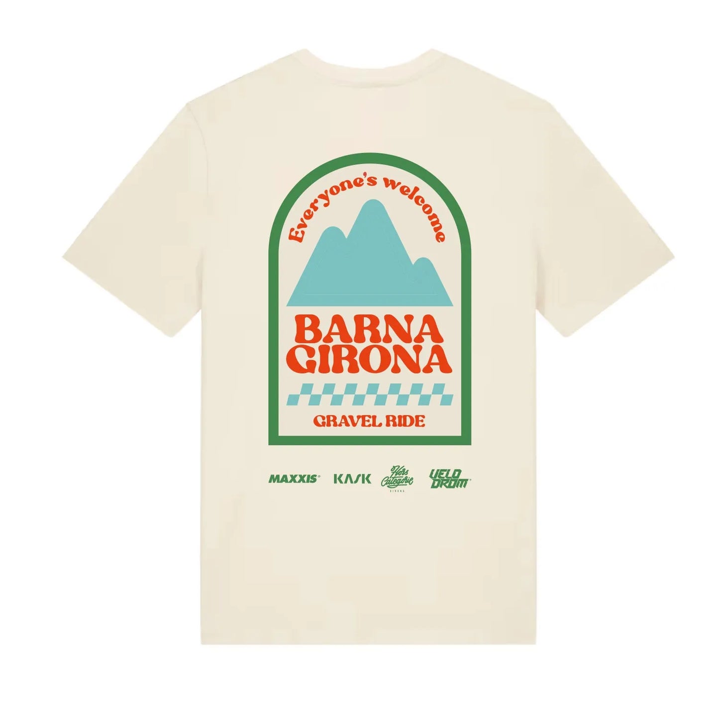VELODROM Barcelona Girona Gravel Ride 2025 - Off White