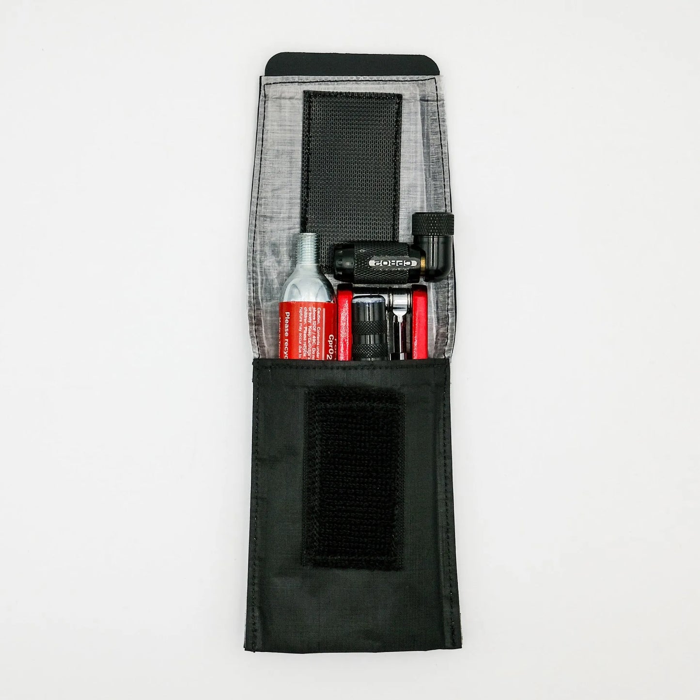 VELODROM RaceDay Micro Saddle Ripstop Bag - White