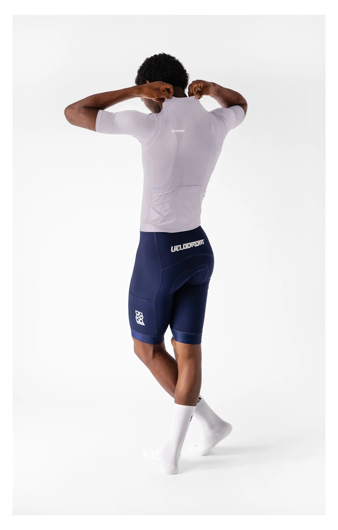 VELODROM RaceDay Subtle 3.0 Cycling Jersey - Orchid/White