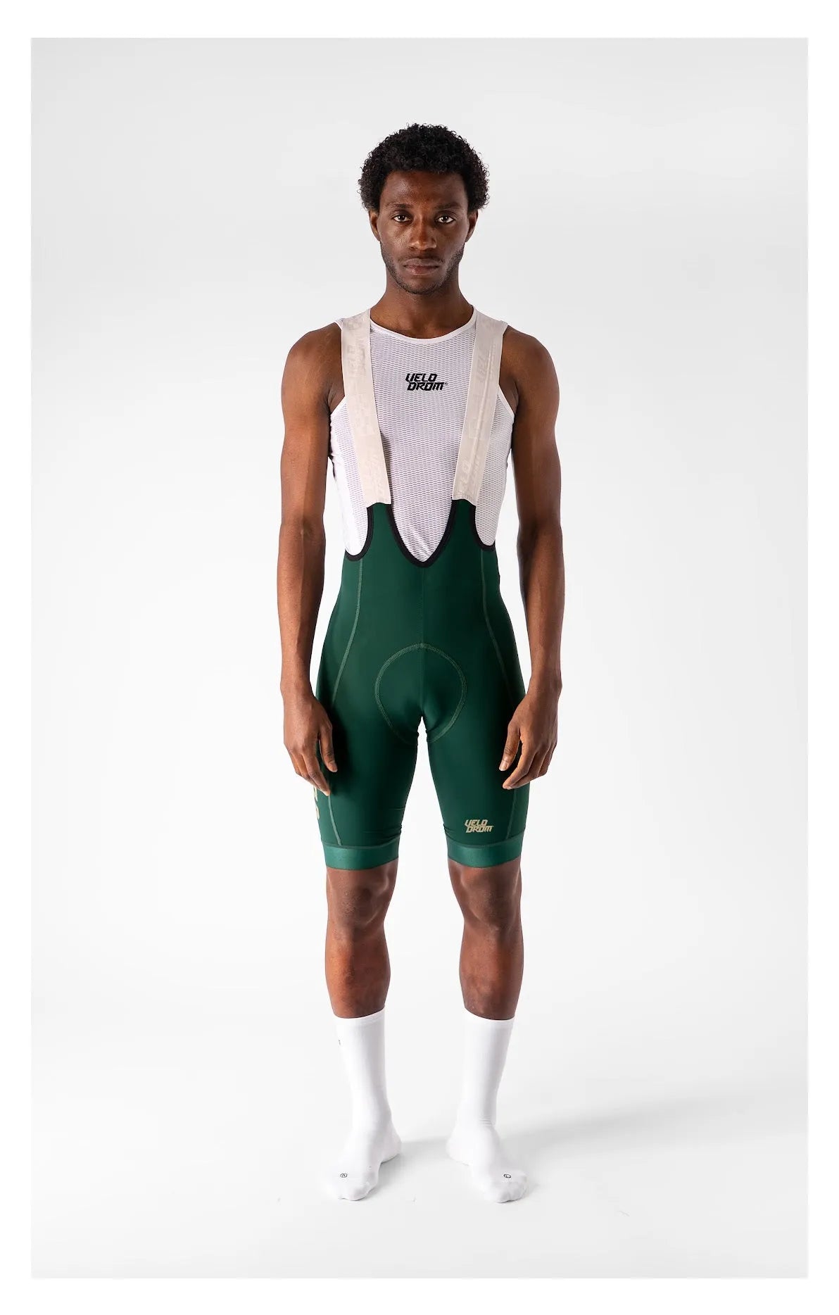 VELODROM Raceday 3.0 Cargo Bib Shorts - Pine Green