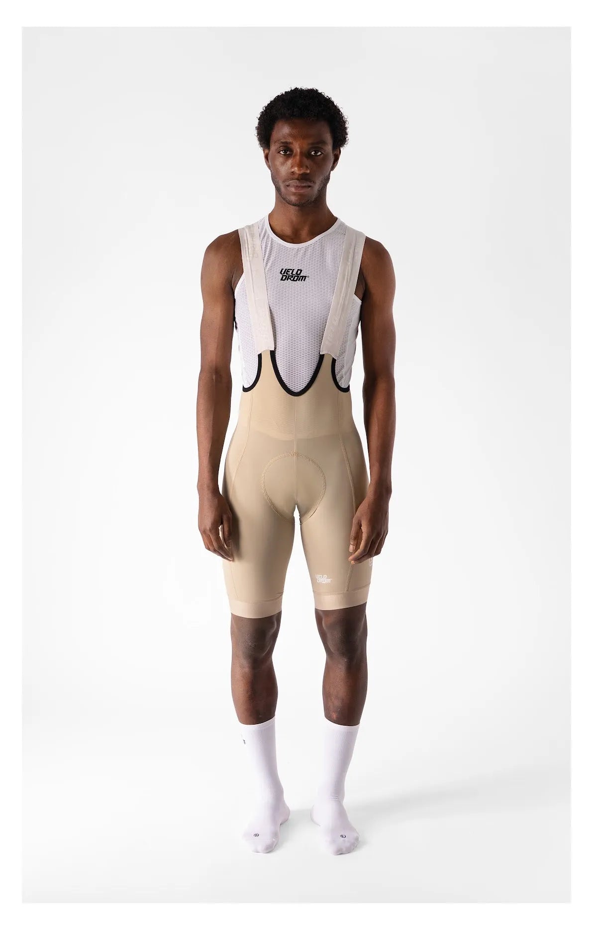 VELODROM Raceday 3.0 Cargo Bib Shorts - Soft Beige