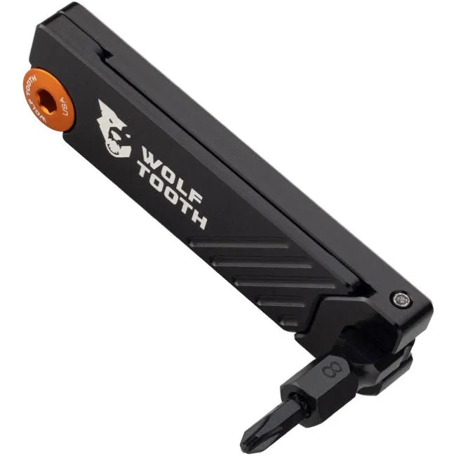 WOLFTOOTH BIT HEX WRENCH MULTI TOOL - BLACK BOLT