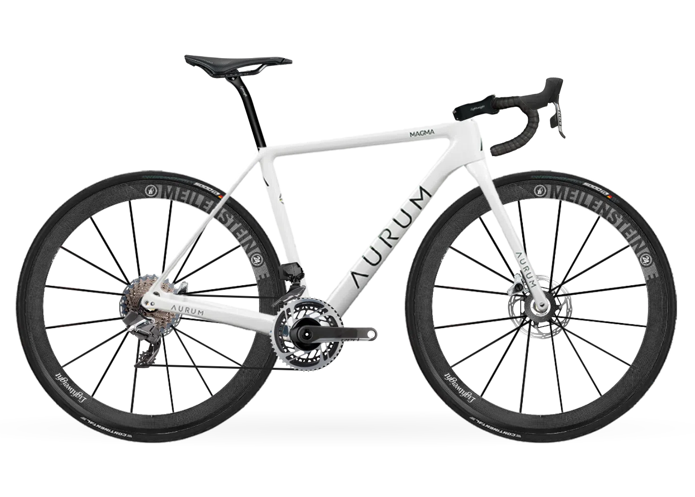 rennrad lightweight AURUM Magma Komplettrad Rennrad Sram Red AXS