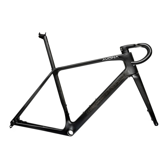 AVONA Velum Frameset with Seatpost - Carbon Clearcoat