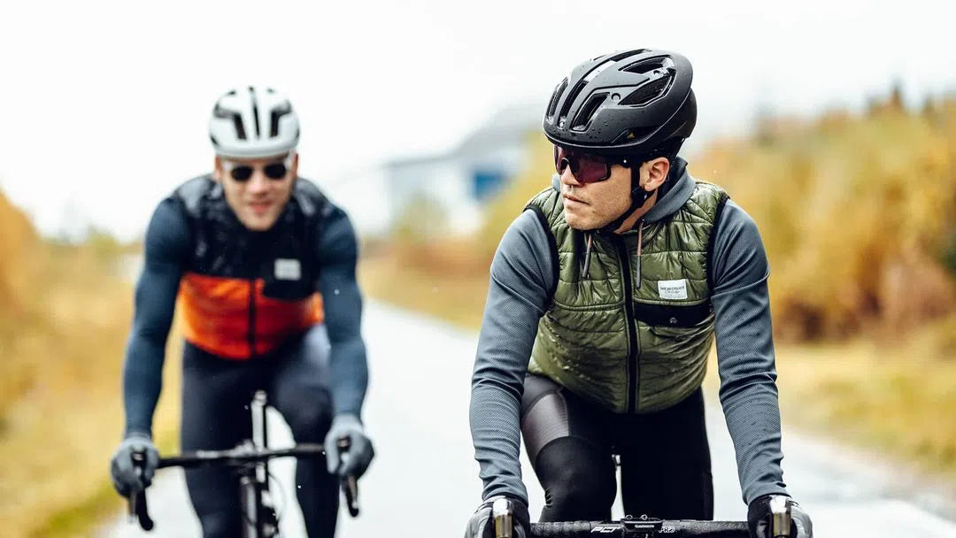 CAFE DU CYCLISTE Albertine Gilet - Khaki-Gilets-