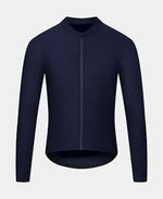 CAFE DU CYCLISTE Audrey Long Sleeve Jersey - Navy-Long Sleeve Jerseys-